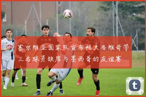 塞尔维亚国家队宣布帕夫洛维奇等三名球员缺席与墨西哥的友谊赛